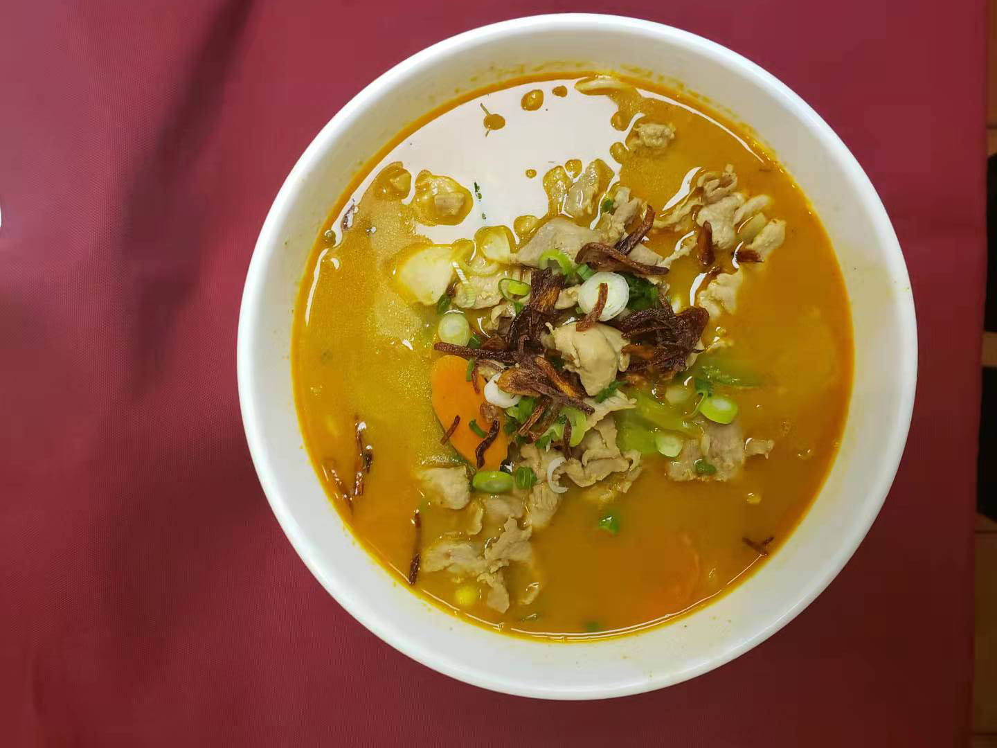 53. Satay Chicken Noodles Soup (Pho Satay Ga)