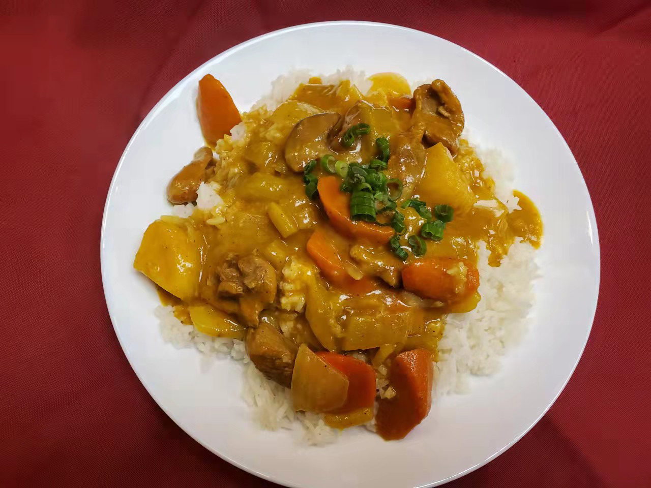 79. Chicken Curry on Rice
